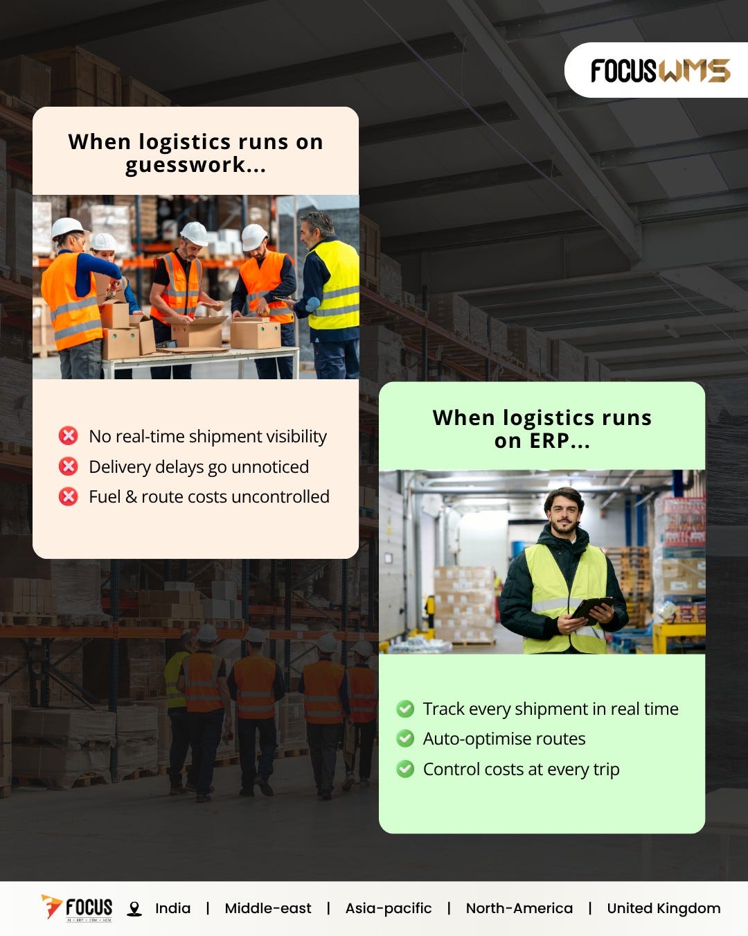 From Logistics Guesswork to Intelligent Control with FOCUS WMS