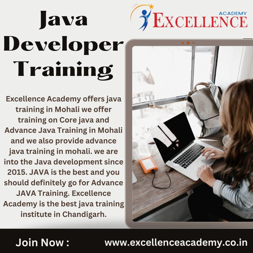 Top java Training course in Mohali | by Excellence Academy | Medium