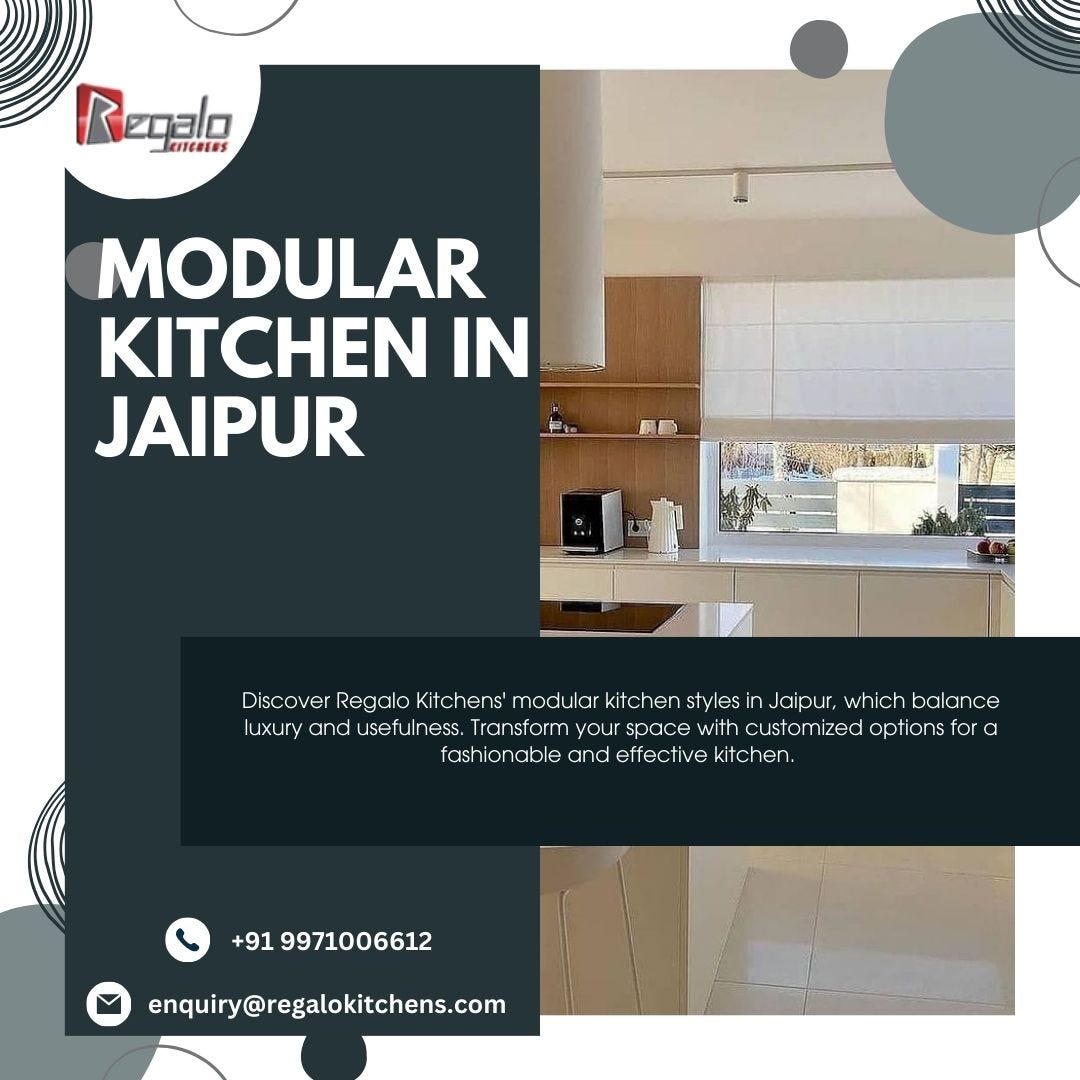 Modular Kitchen in Jaipur Regalo Kitchens Medium