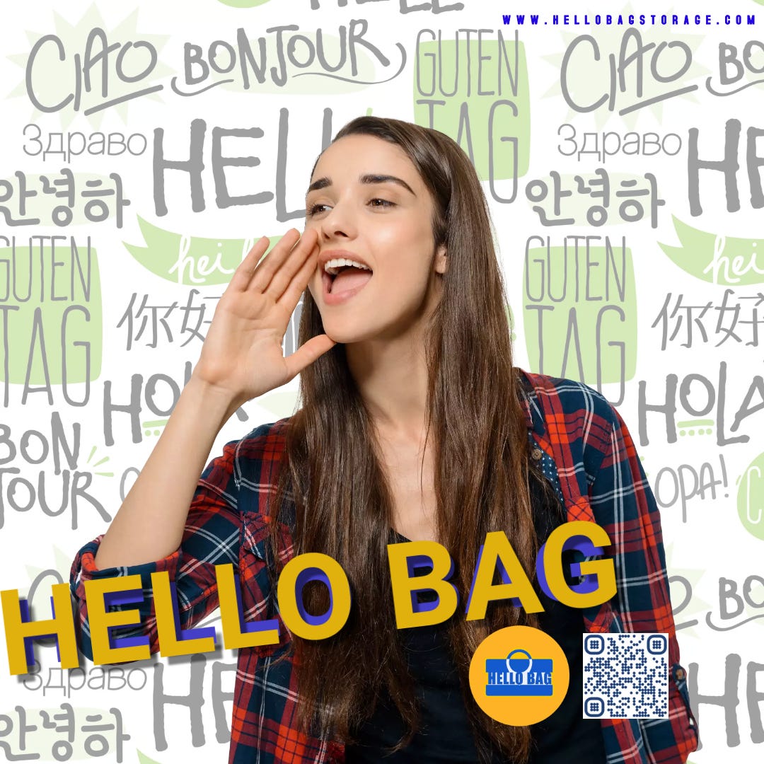 Luggage storage on black friday. 🌟 Travel Easy with HelloBagStorage! 🧳