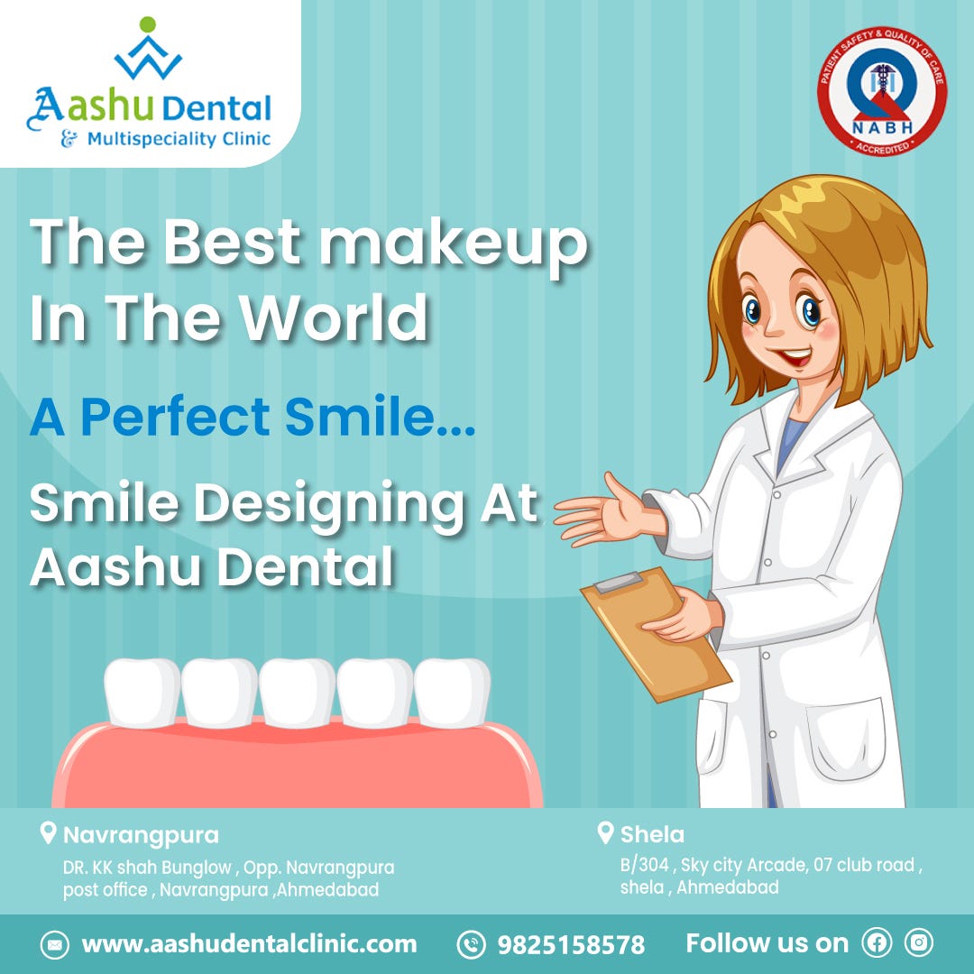 Delivering Quality Dental treatment at Ahmedabad Aashu dental clinic