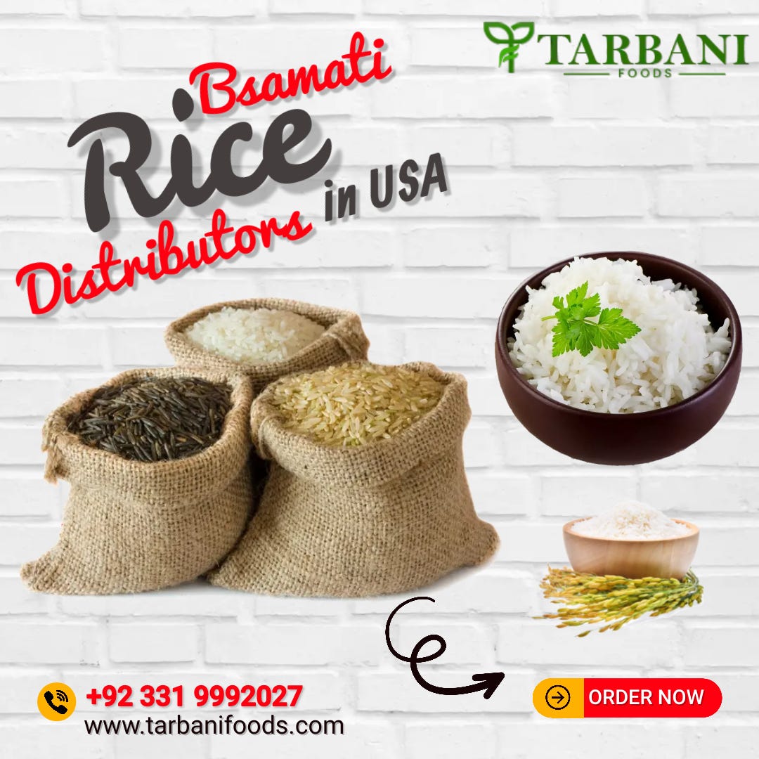 Basmati Rice Distributors in USA Medium