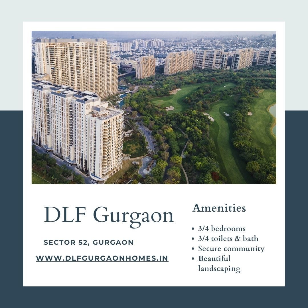 The Luxury of DLF Apartments in Gurgaon UrbanInvestor360 Medium
