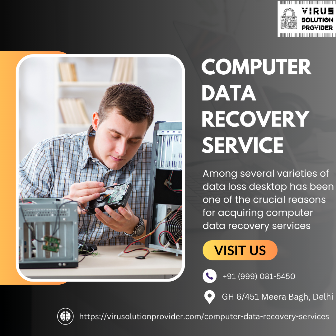 Computer Data Recovery service — From External HDD virus solution
