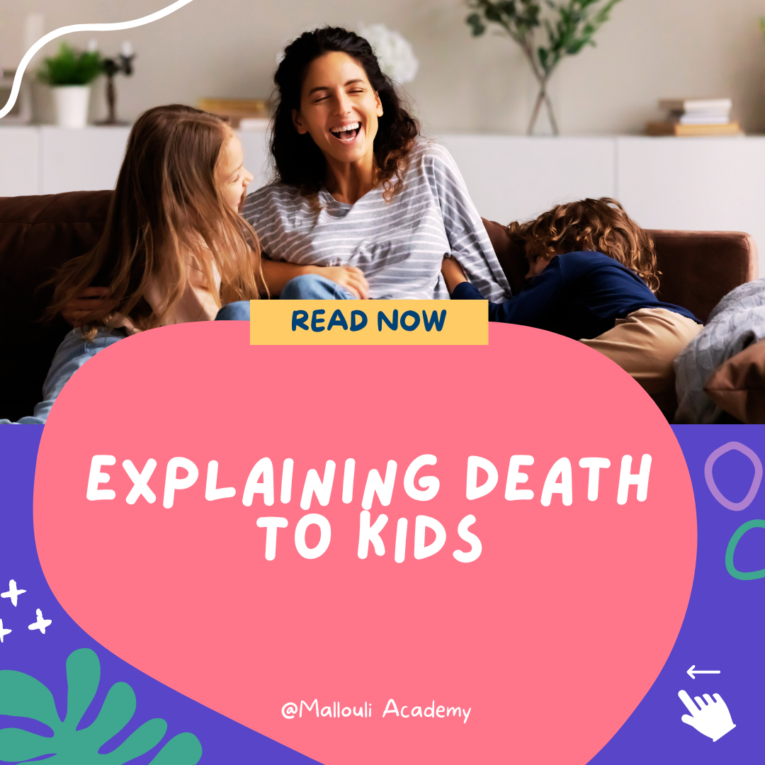 how to explain death to a child?. readers, by Mallouli Academy Medium