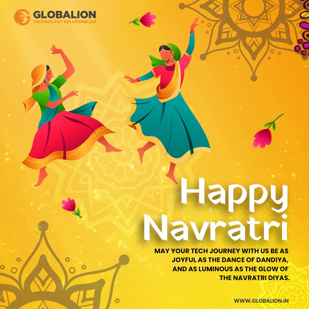 Happy Navratri. - Globalion Technology Solutions LLP - Medium