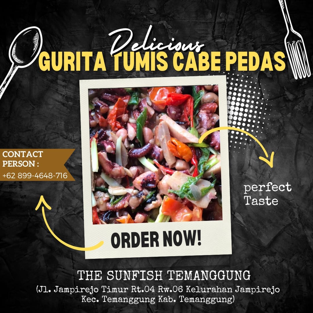 Gurita tumis cabe pedas