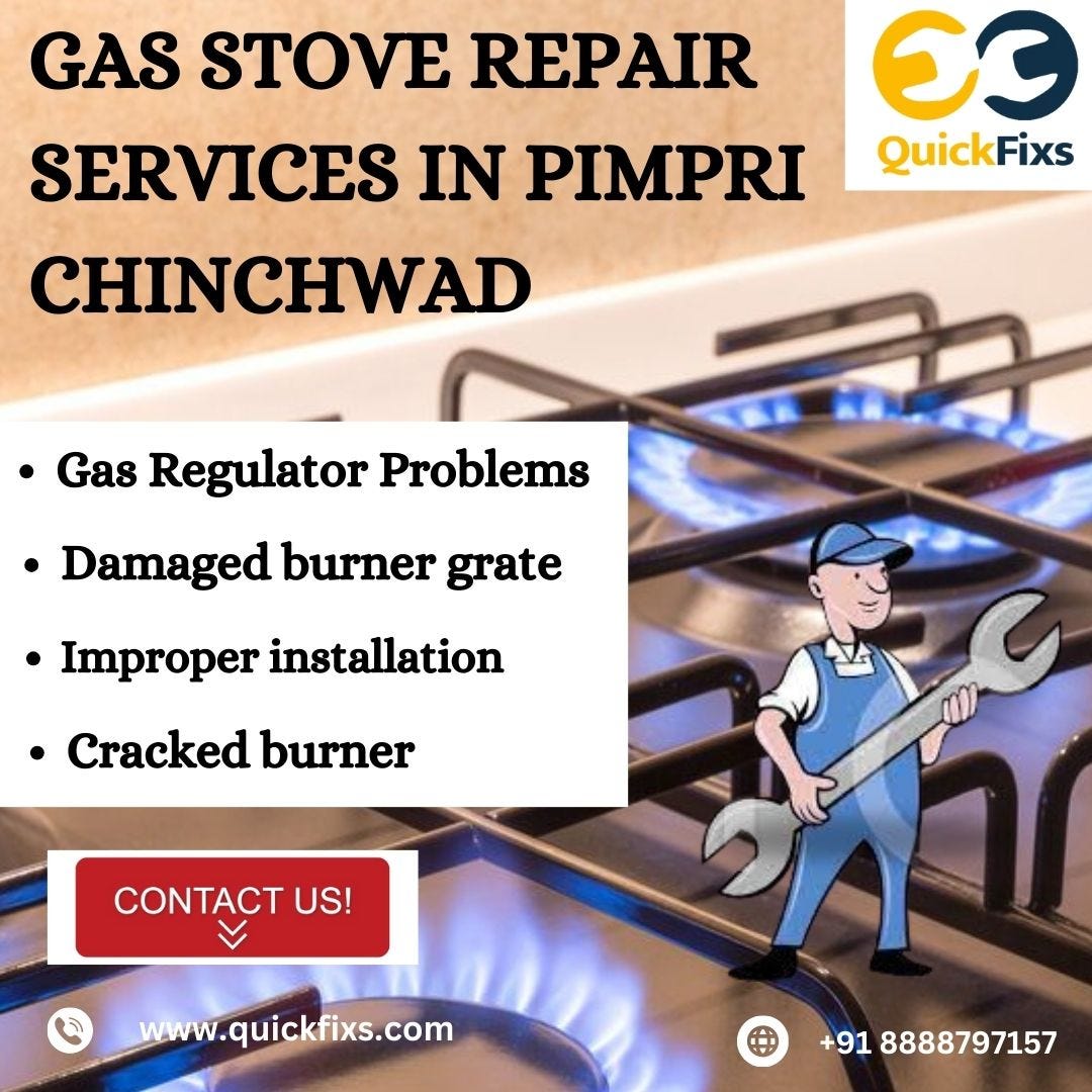 QuickFixs Gas Stove Repair Services Expert Solutions in Pimpri