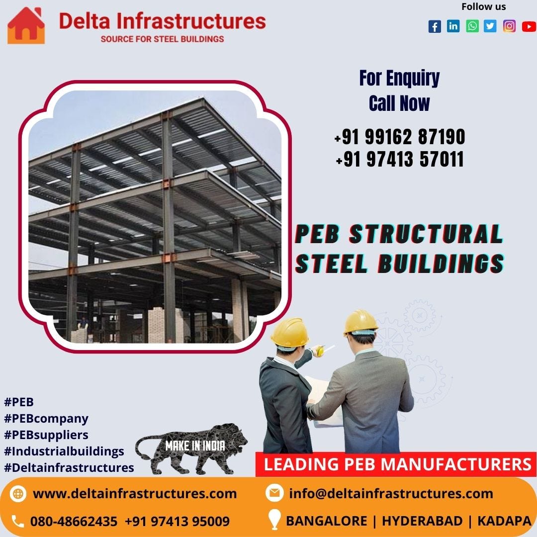 peb DELTA PEB STRUCTURAL STEEL BUILDING CONSTRUCTIONS SERVICE | by ...