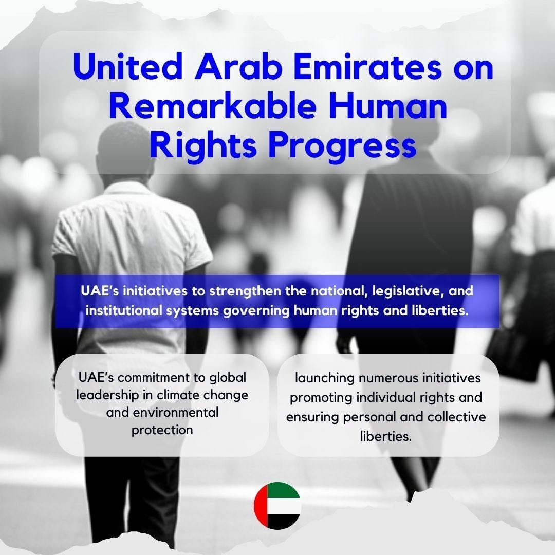 UAE’S REMARKABLE PROGRESS IN HUMAN RIGHTS GARNERS INTERNATIONAL PRAISE ...