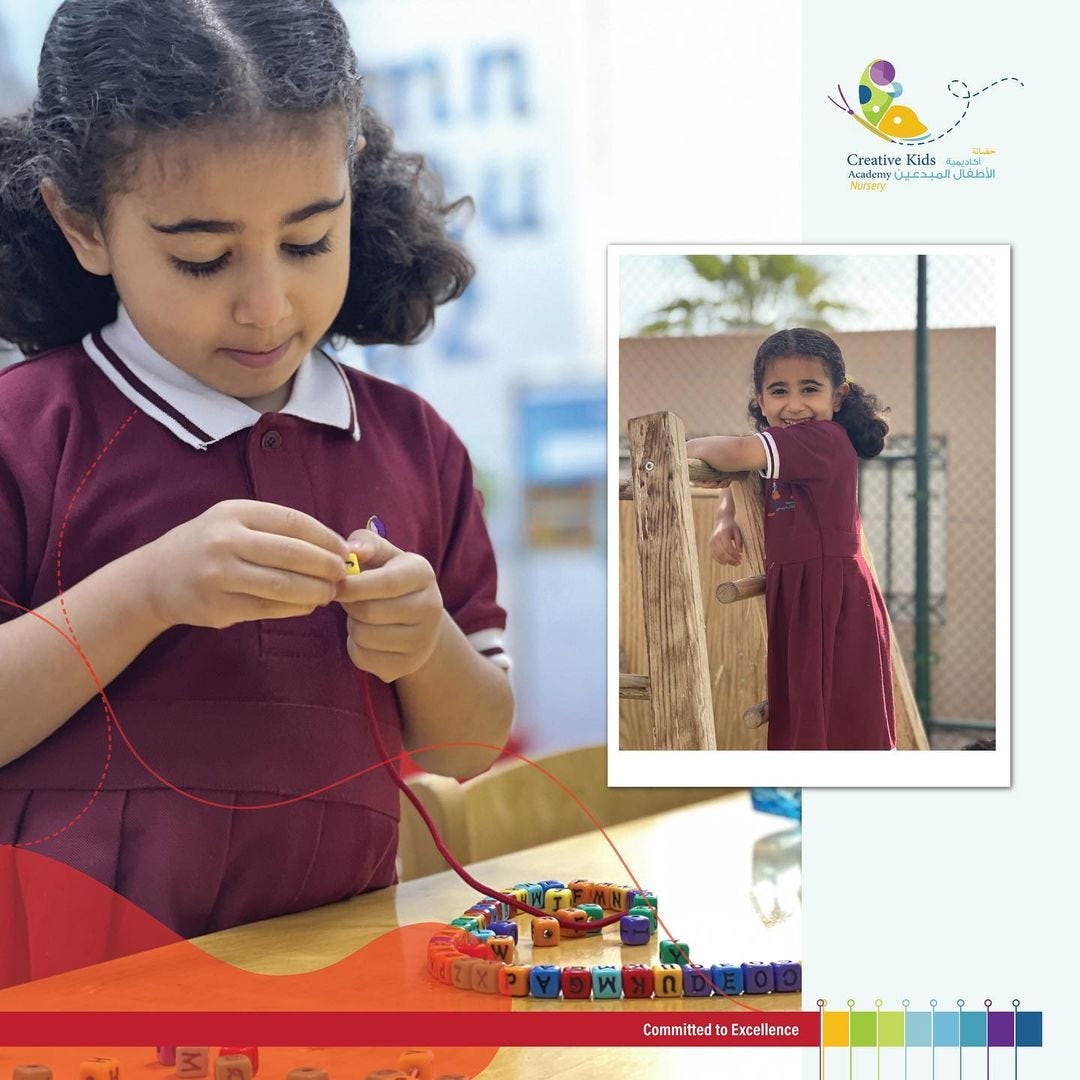 Affordable Nursery in Abu Dhabi. Creative Kids Academy, you