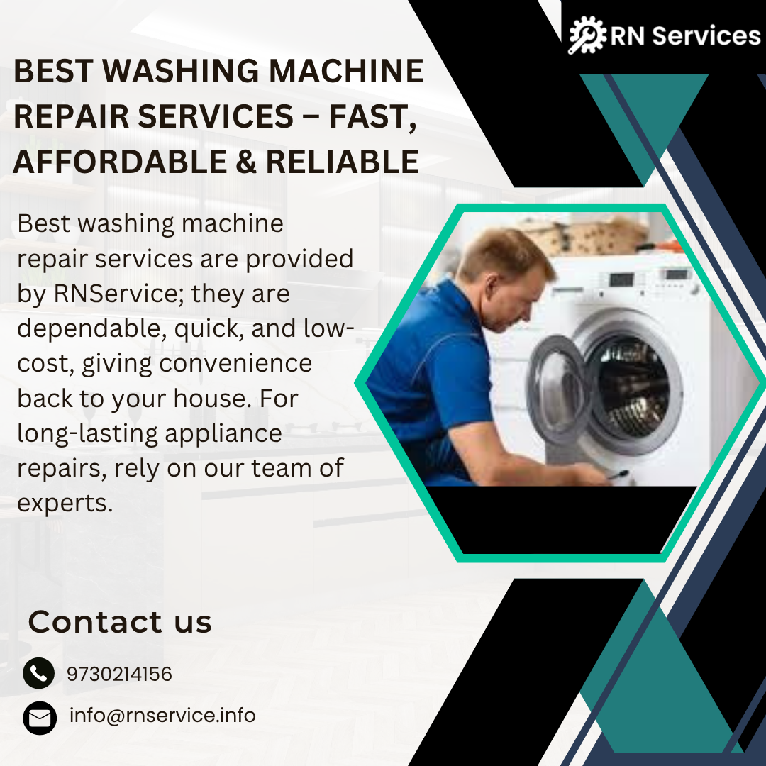 Best Washing Machine Repair Services — Fast, Affordable & Reliable