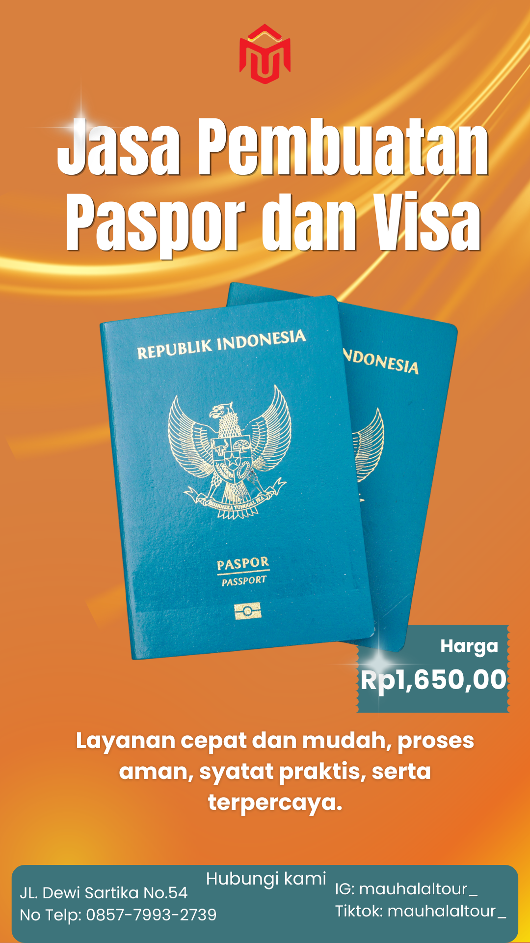 TERPERCAYA, Jasa Pengurusan Paspor Braga Siap Bantu Sampai Jadi di daerah Bandung kota…