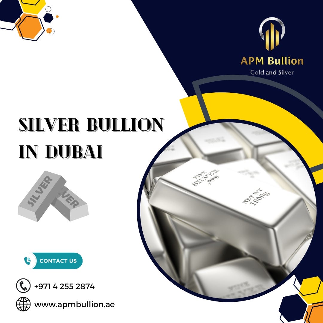 APM Bullion — A Trusted Gold And Silver Bullion In Dubai, UAE APM