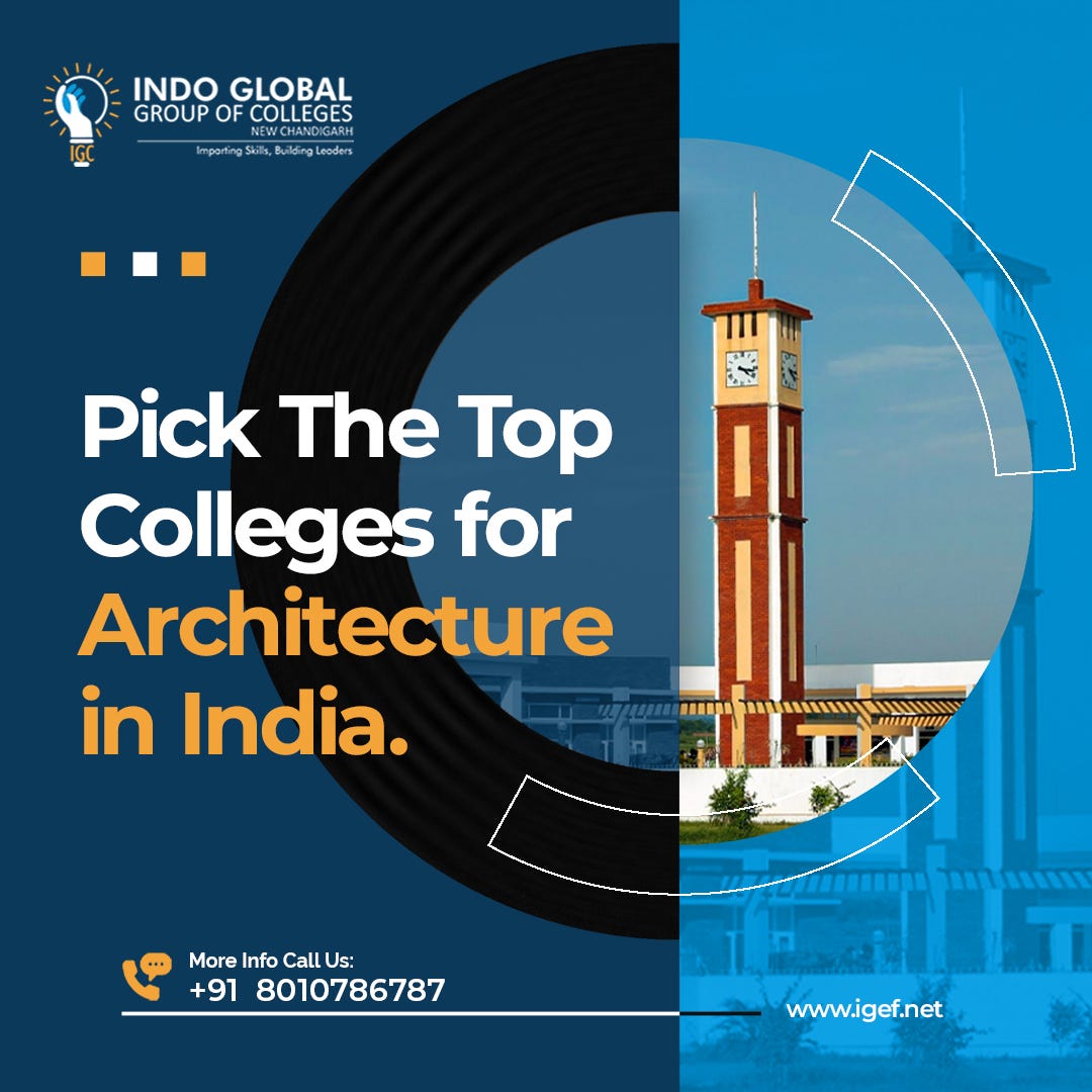 Visit the best architecture college in IndiaIGEF Indo Global Group
