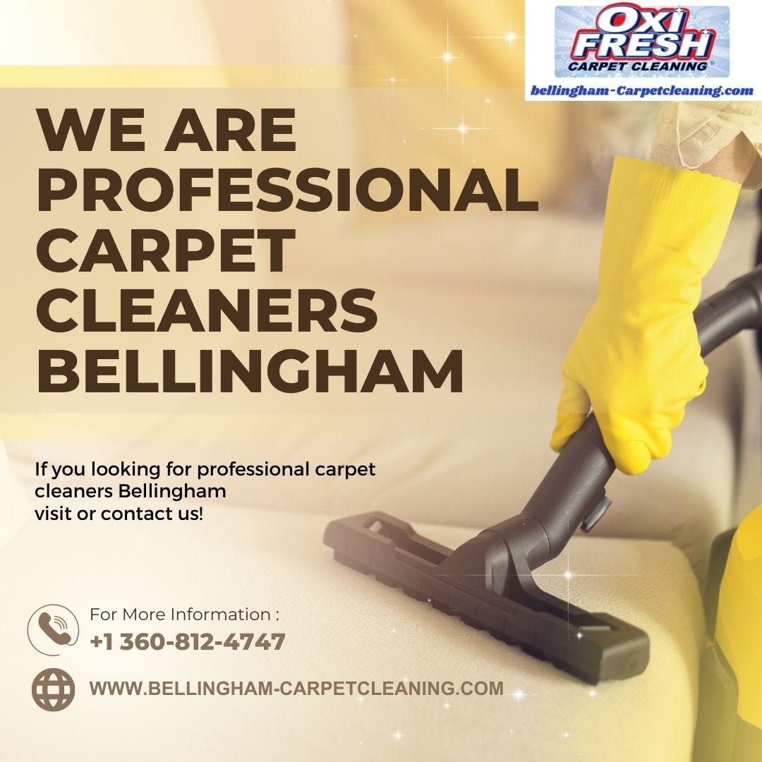 We are professional carpet cleaners Bellingham by Bellinghamcarpet