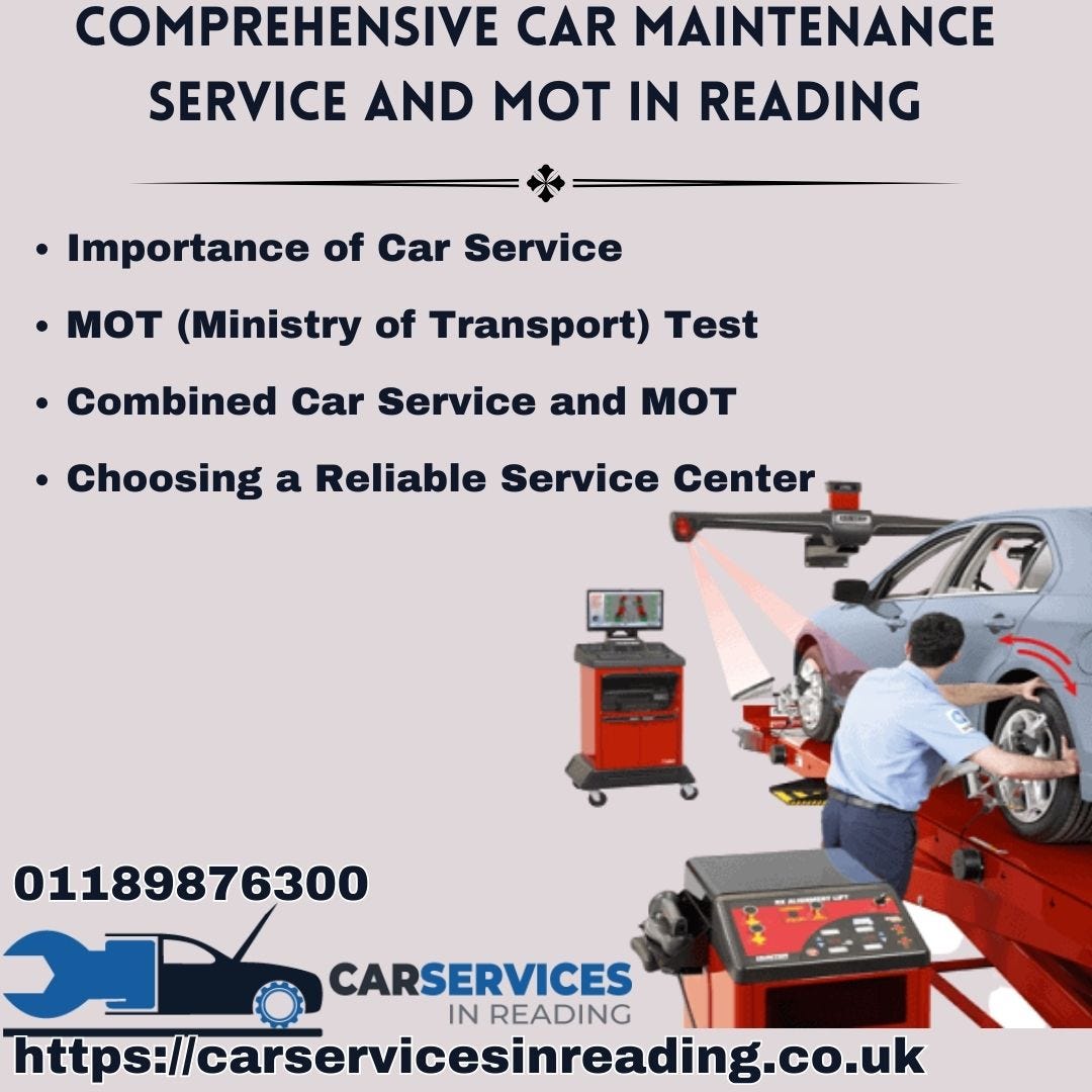 Comprehensive Car Maintenance Service and MOT in Reading by Qasim
