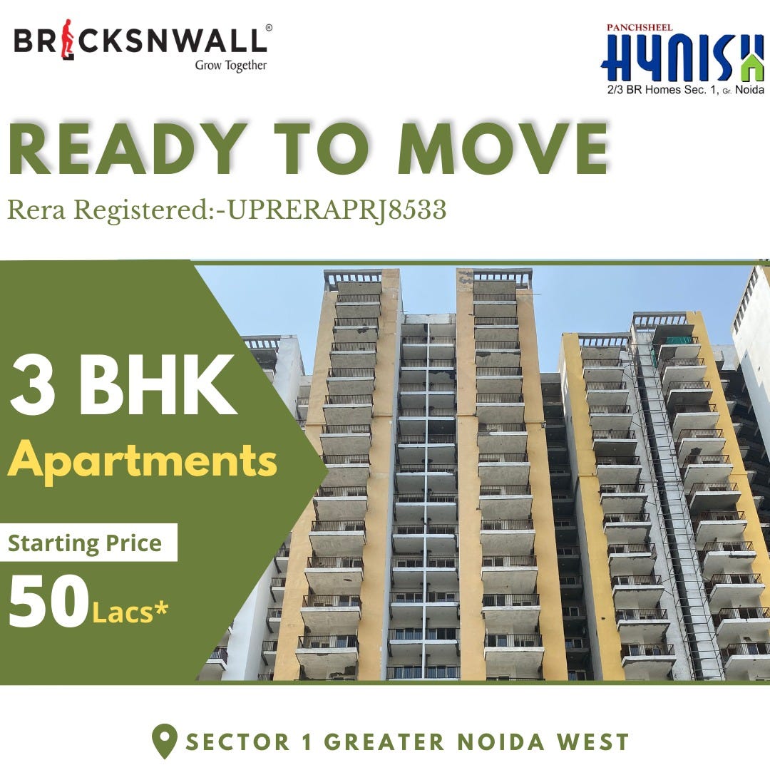 Panchsheel Hynish Noida Extension Bricksnwall Medium