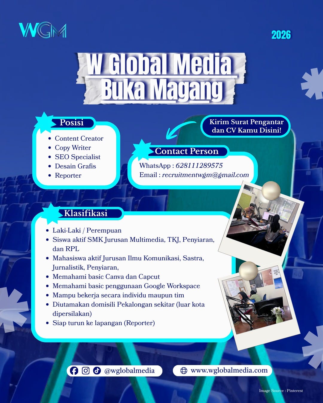 Peluang Karier Setelah Magang Multimedia di Pekalongan, Batang, Pemalang dan Sekitarnya