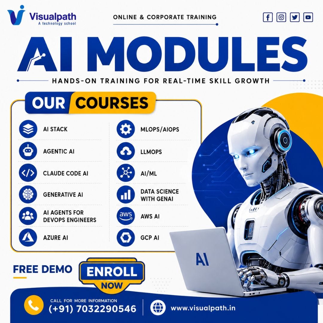 AI Training with Real-Time Projects & Skills at Visualpath