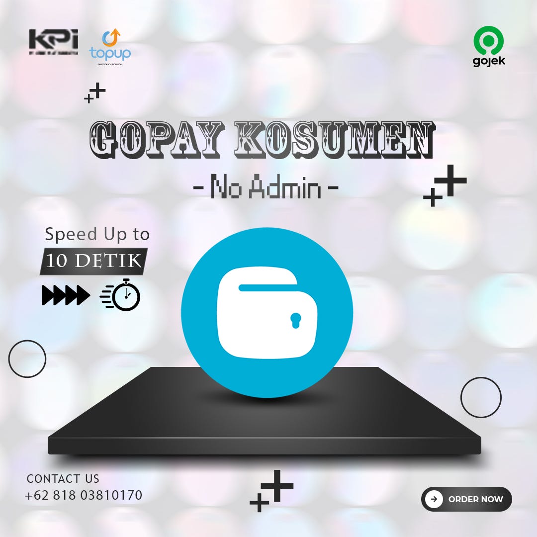 GOOPAY TERMURAH SE-INDONESIA! HANYA DI TOP UP DIGITAL PAY