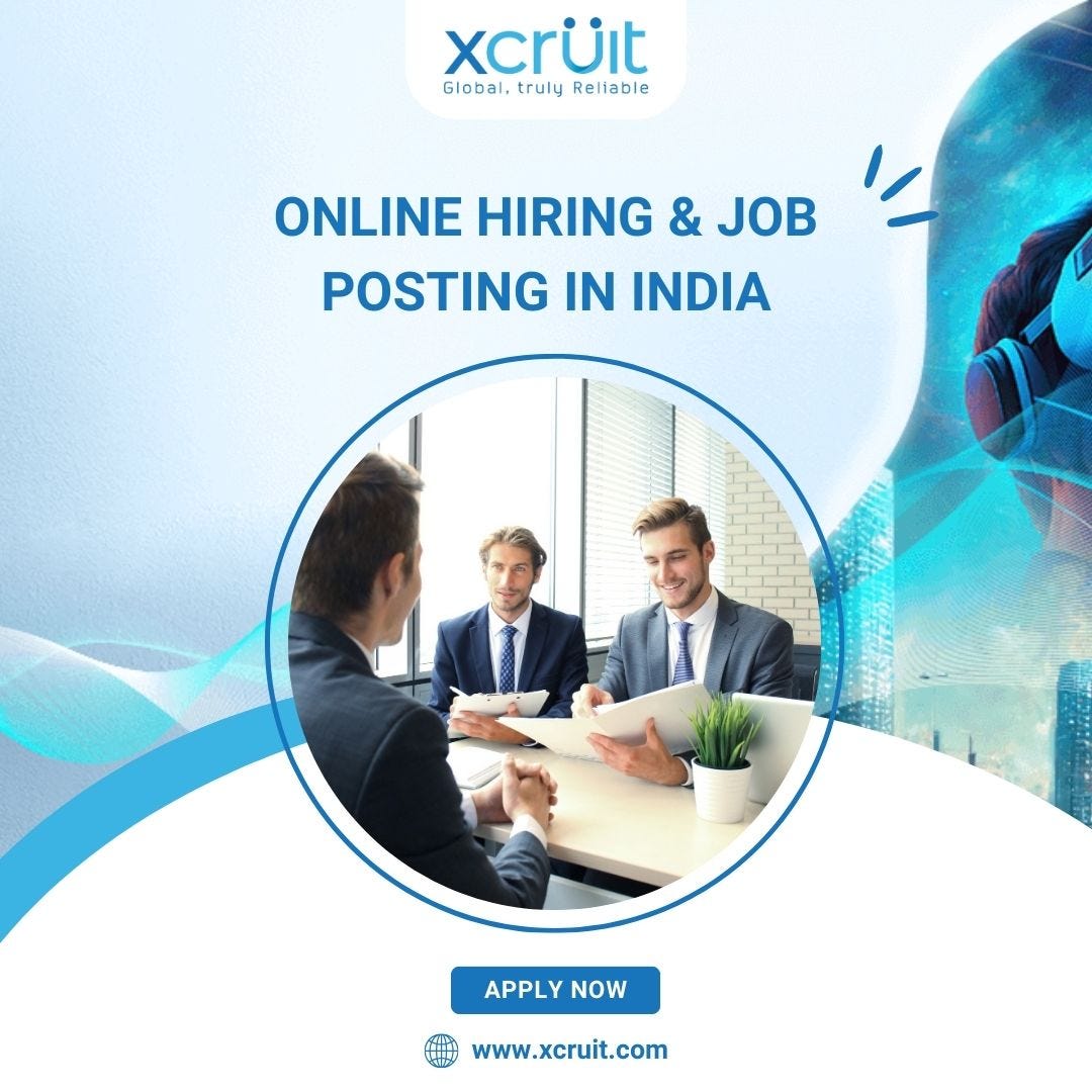 Online Hiring & Job Posting in India Xcruit Medium