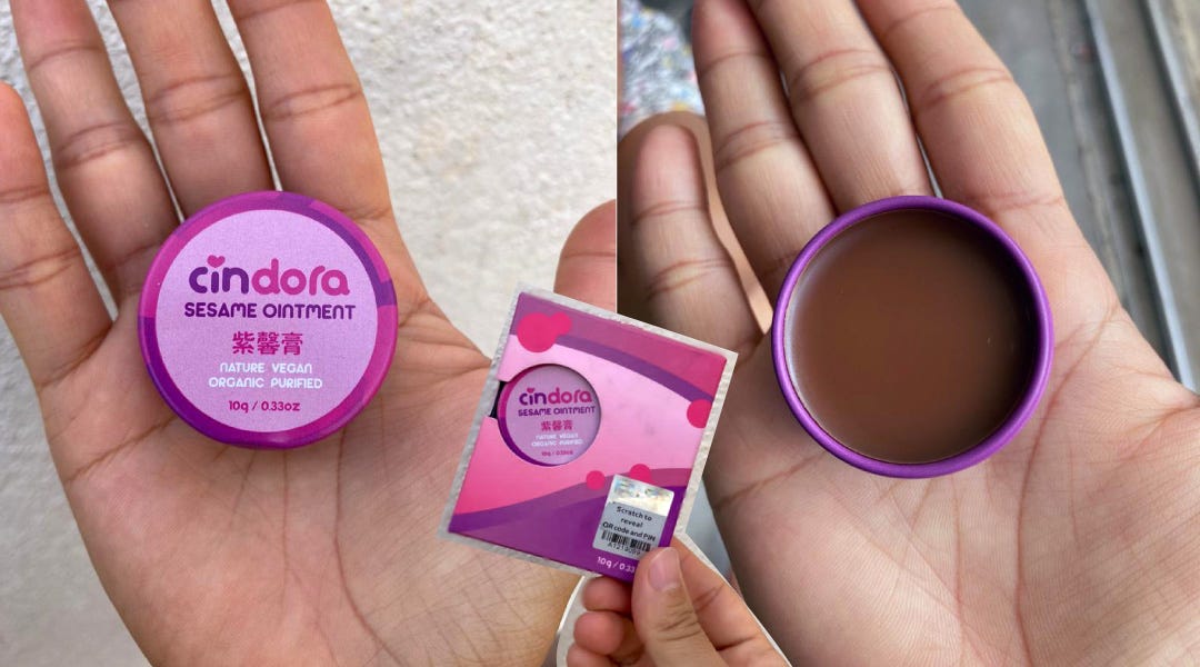 A must-have item for newborn baby and parents→Cindora Sesame Ointment
