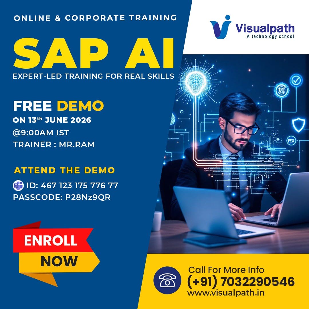 🚀 Join the Free SAP AI Demo for Future-Ready Skills