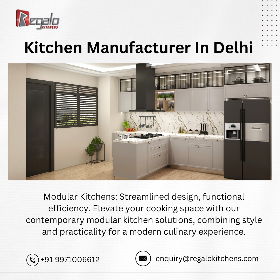 Kitchen Manufacturer In Delhi | Regalo Kitchens - Regalokichens - Medium