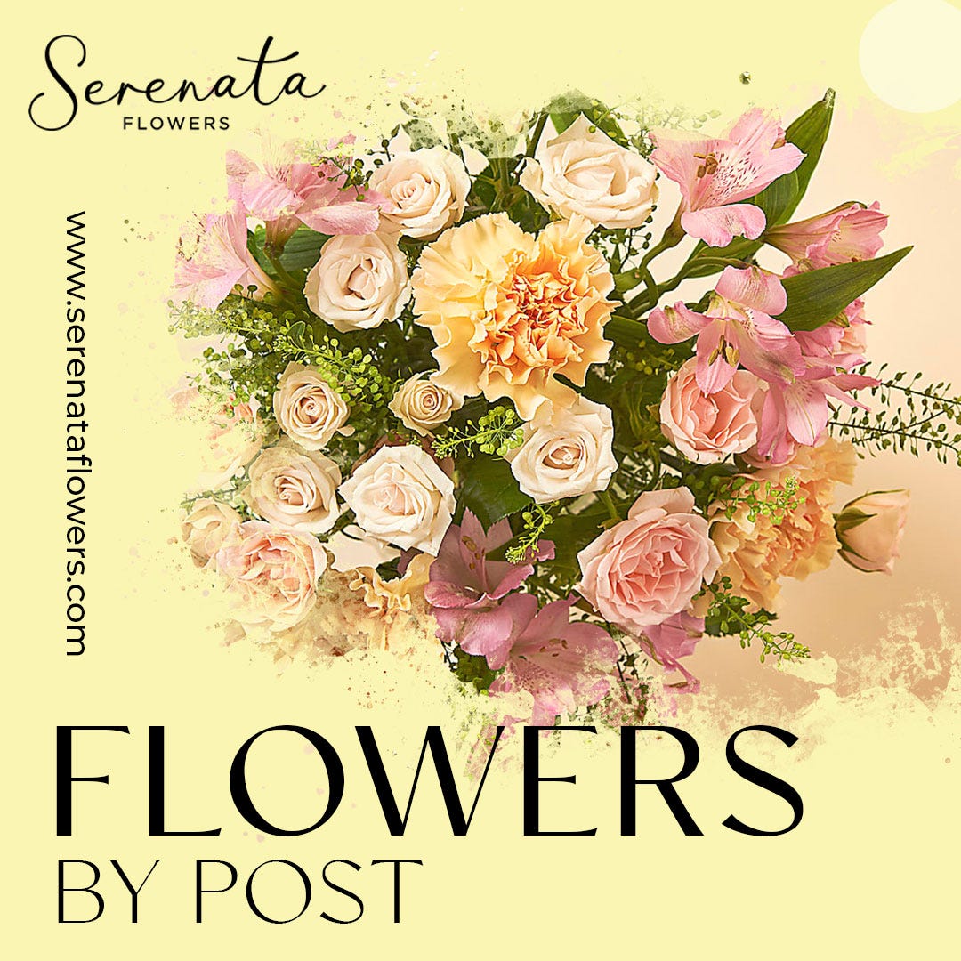 Flowers by Post Your Doorstep Delight with Serenata Flowers Serenata