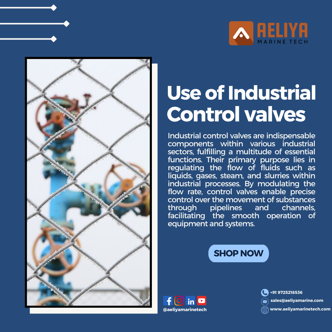 Industrial Control Valves For Precision And Efficiency Aeliya Marine Tech Medium 4039