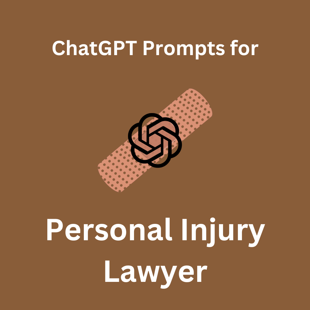 ChatGPT Prompts for Personal Injury Lawyer by ismail Artificial