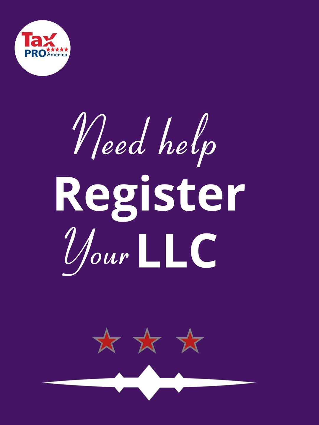 Form an LLC, Business Creation Assist Tax Pro America by Tax Pro