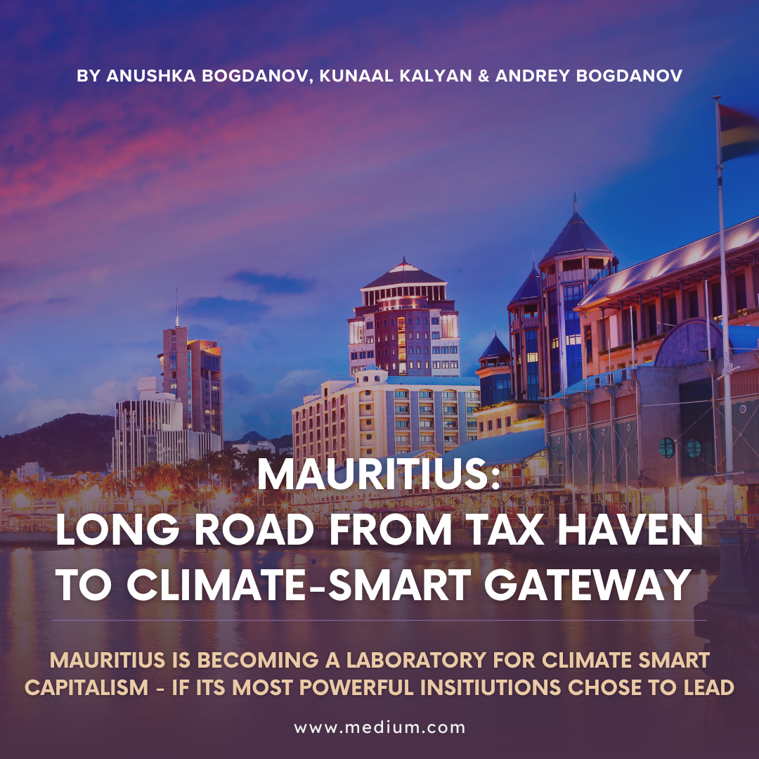Mauritius:  Long Road from Tax Haven to Climate-Smart Gateway