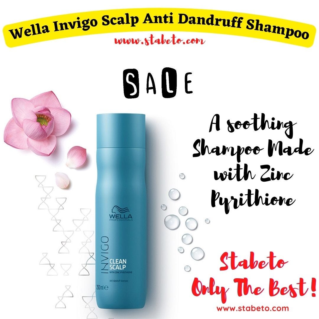 Wella Professionals Balance Clean Invigo Scalp Anti Dandruff Shampoo -  Stabeto Official - Medium