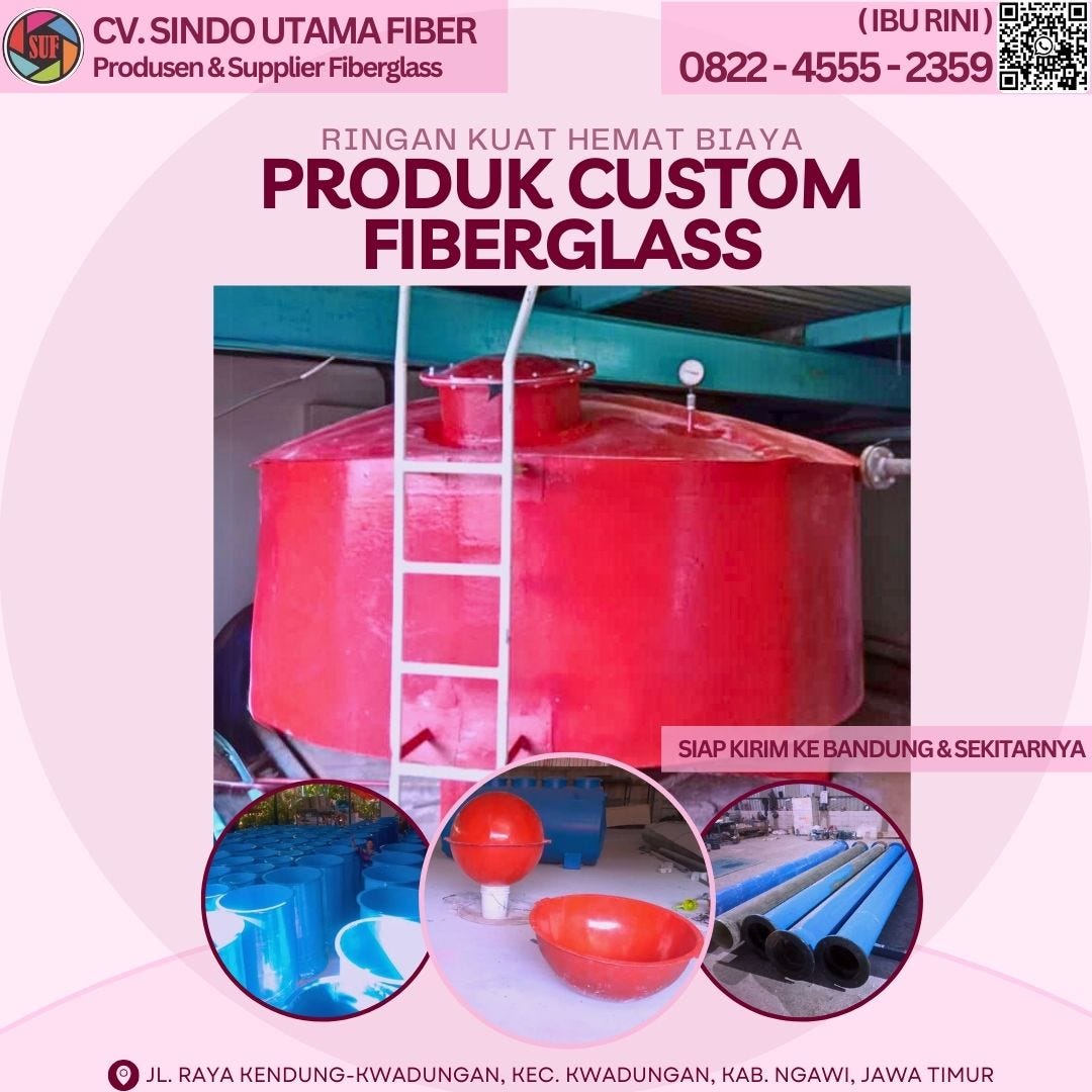 HP/WA: 0822–4555–2359, HANYA DISINI! Tersedia Produk Fiberglass Custom Di Bandung Jabar