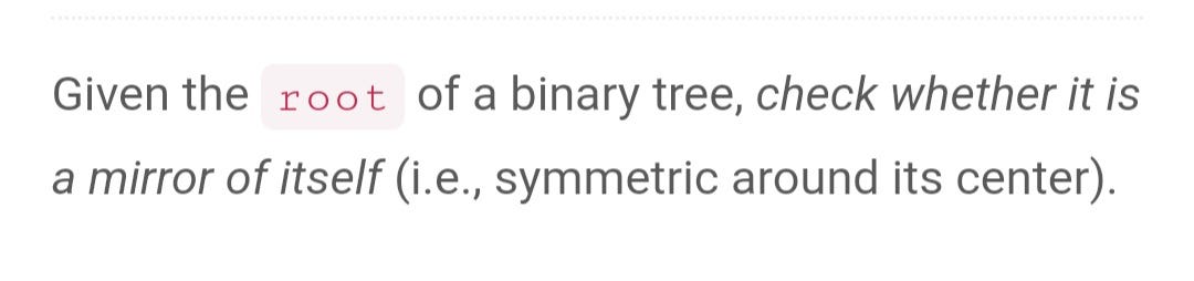 [BFS/DFS][Easy] 101. Symmetric Tree - Mei1102 - Medium