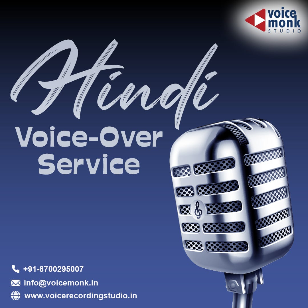Hindi Find the best Hindi Voice Over Artists or services in Delhi
