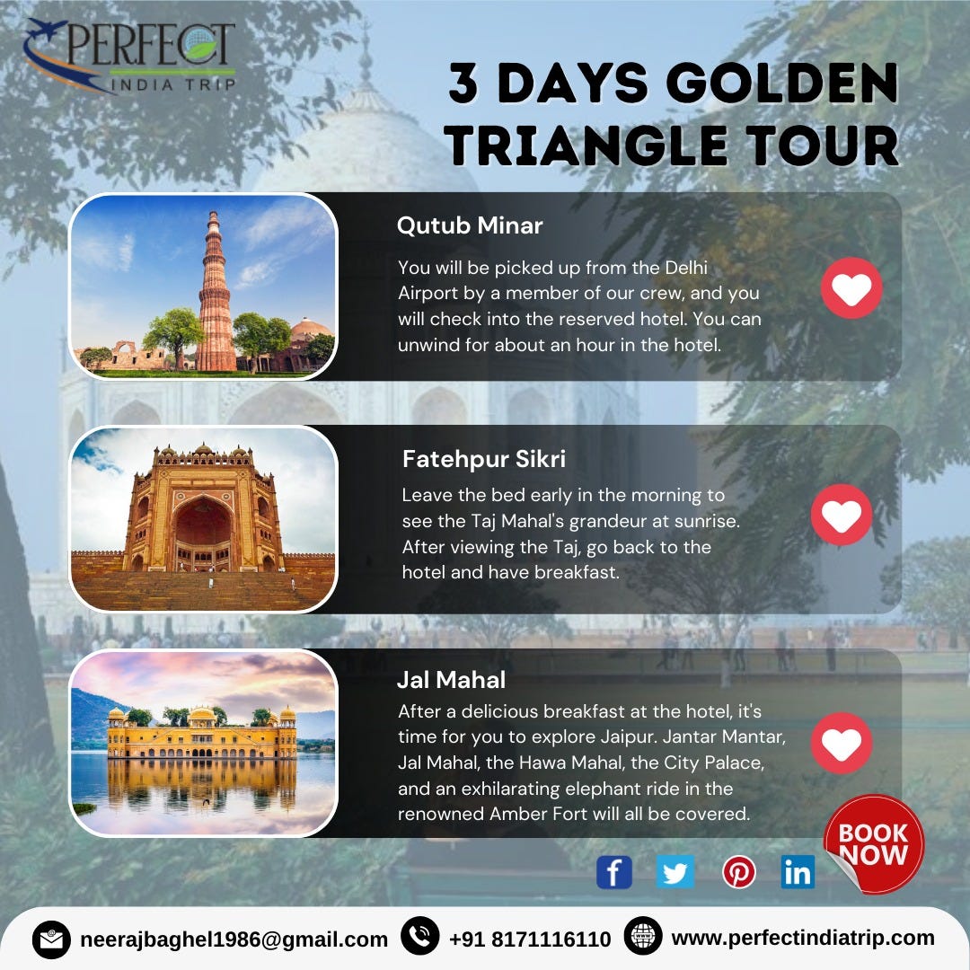 3 days golden triangle tour. With a 3 day Golden Triangle Tour… | by ...