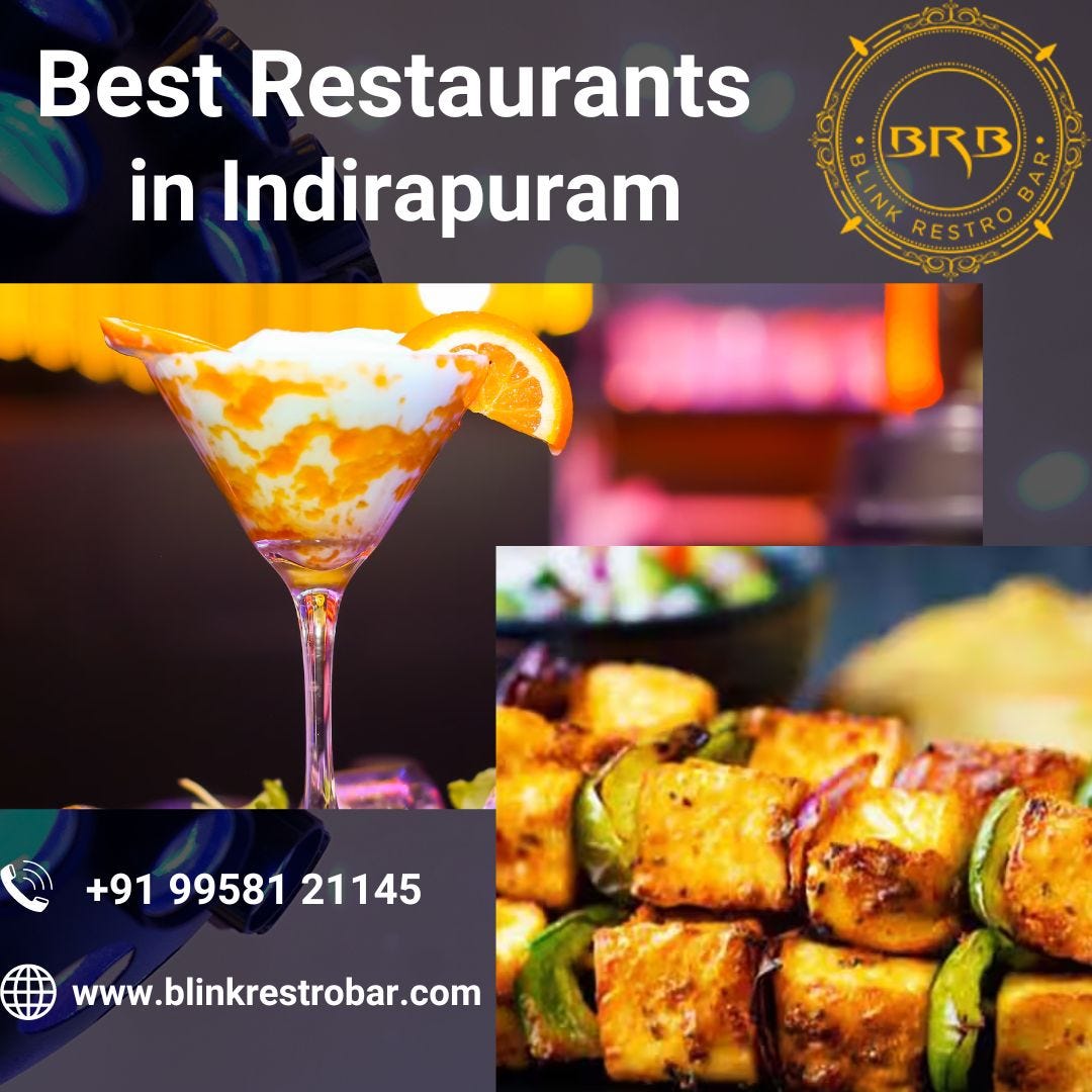 Best Restaurants In Indirapuram - Blink Resto Bar - Medium