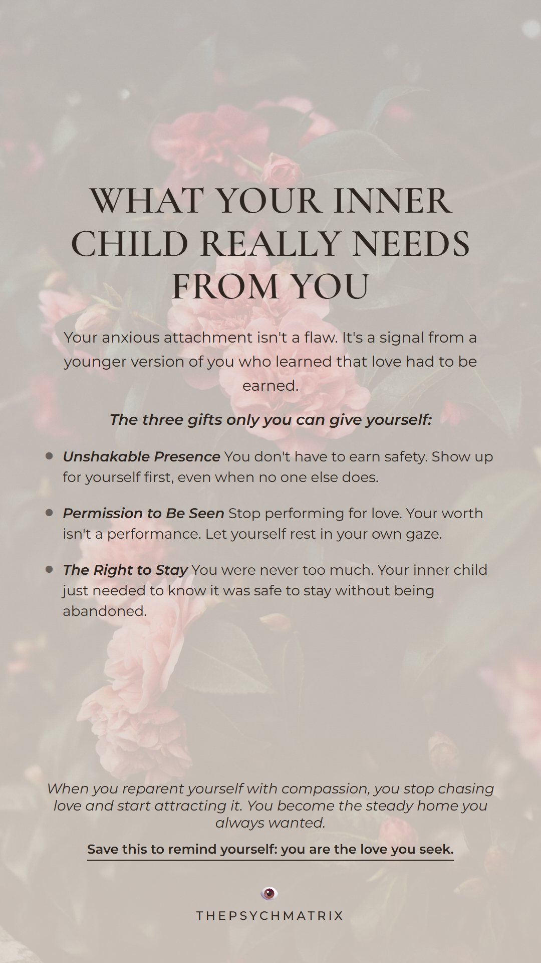 Reparenting the Anxious Self: A Guide to Inner Child Healing for Secure Attachment