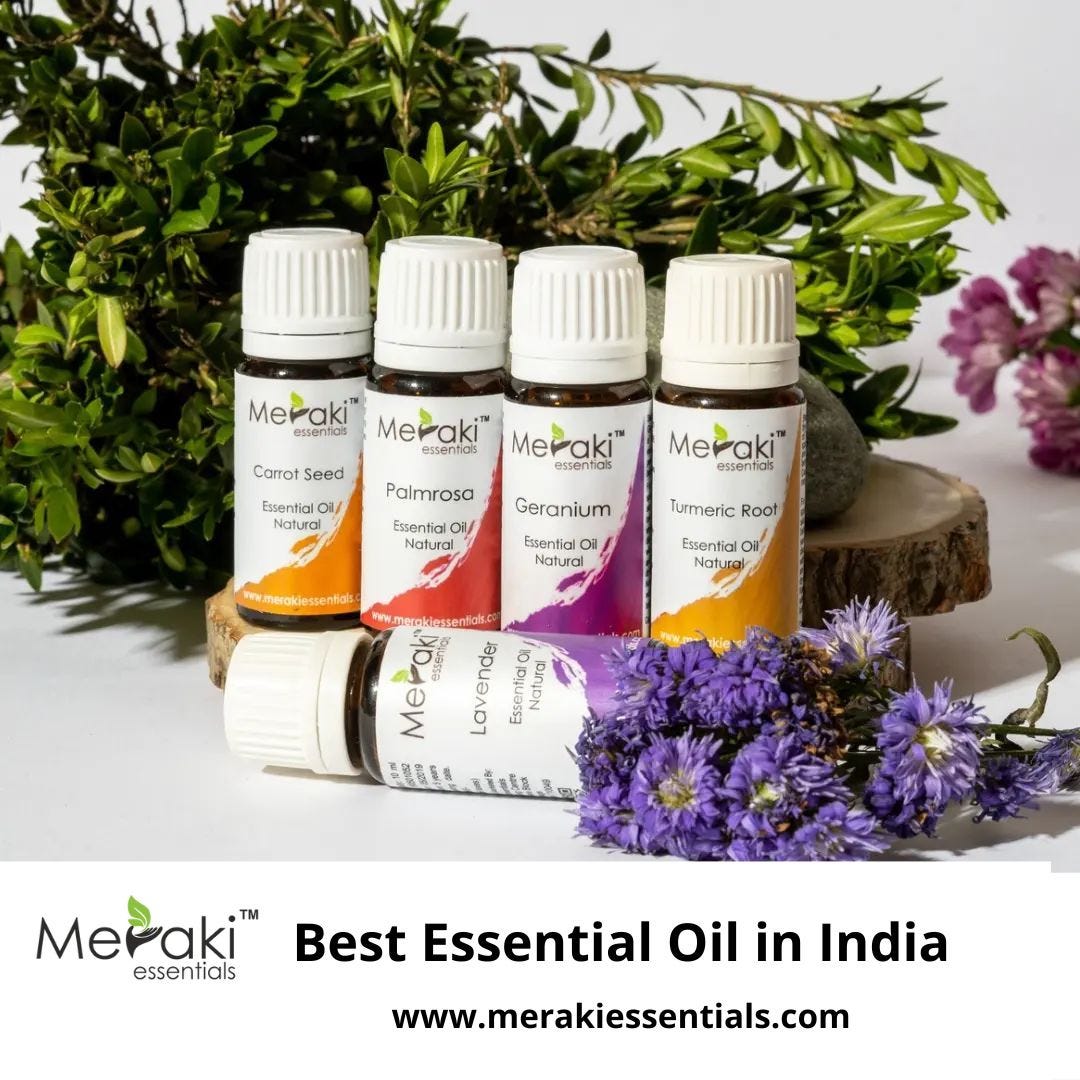 Best Essential Oil In India — Meraki Essentials Meraki Essentials Oils Medium