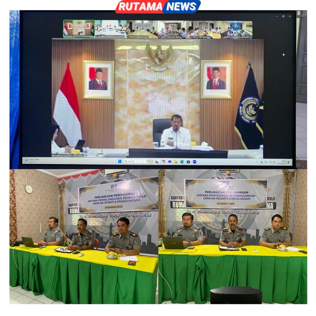 Dirjen PAS Sampaikan Penguatan Strategis, Rutan Manna Siap Tingkatkan Pelayanan