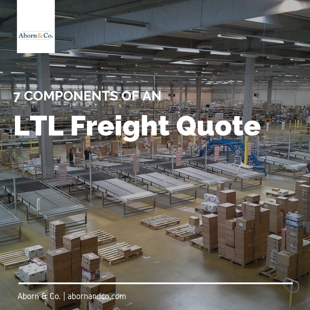How to Read an LTL Freight Quote. (Listen to this article) by Aborn