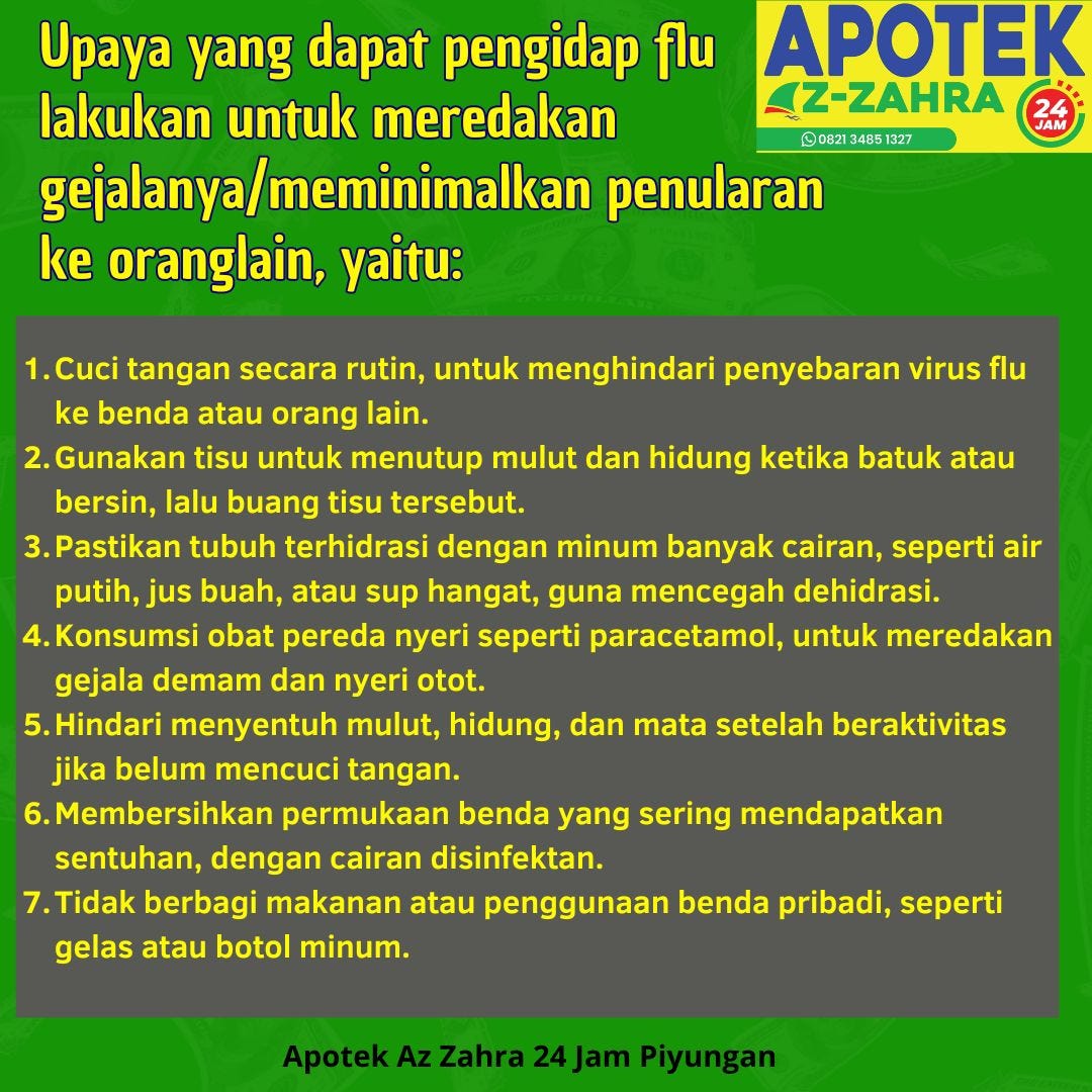 Paling Dekat, Panduan Mencegah Flu Saat Puasa Apotek AzZahra 24 JamPaling Dekat, Panduan Mencegah…