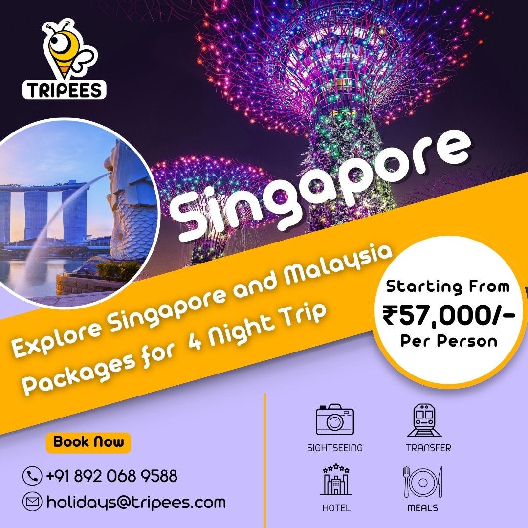 Singapore Holiday Packages Tripees Holidays Medium Singapore Holiday Packages Tripees Holidays Medium