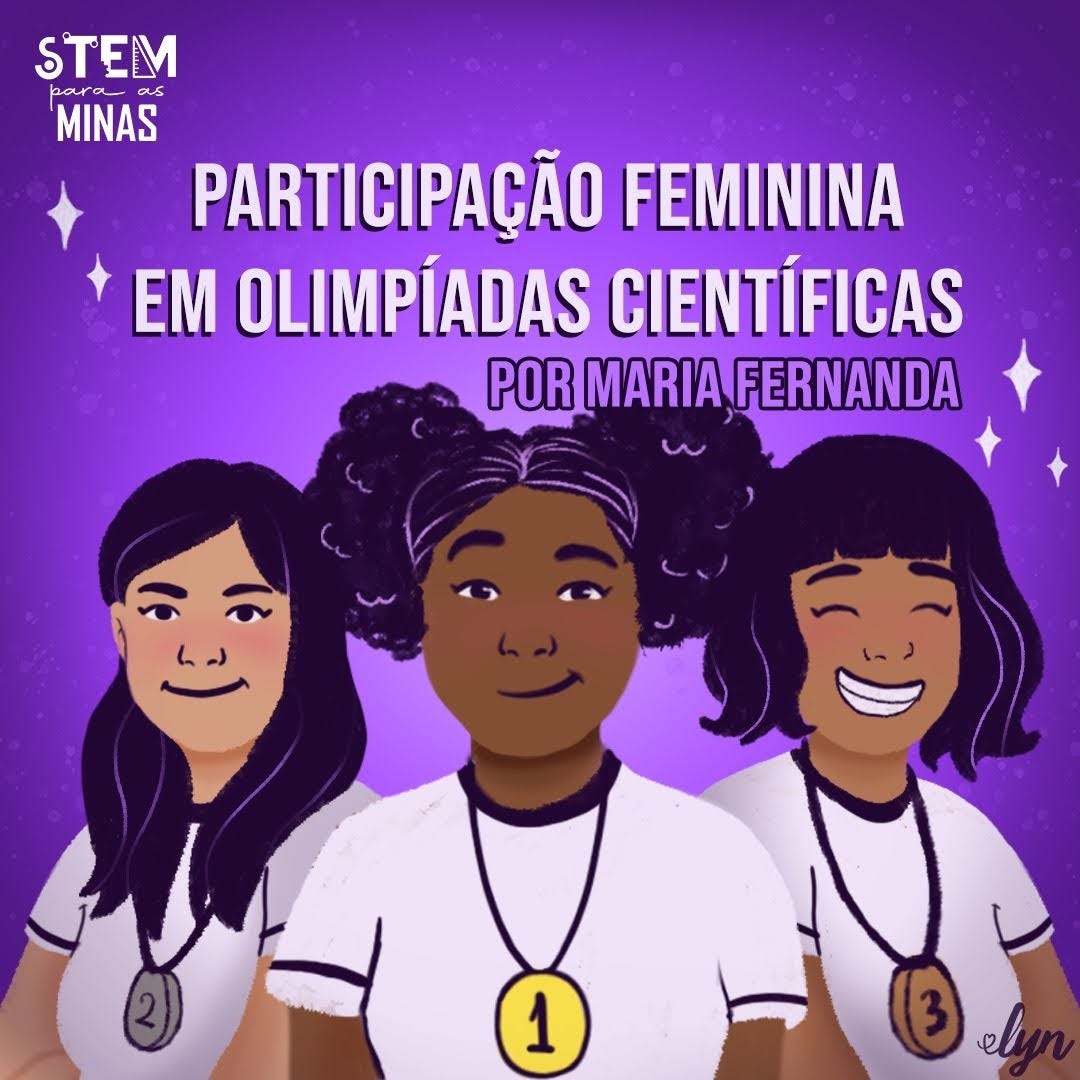 Participação feminina em Olimpíadas Científicas