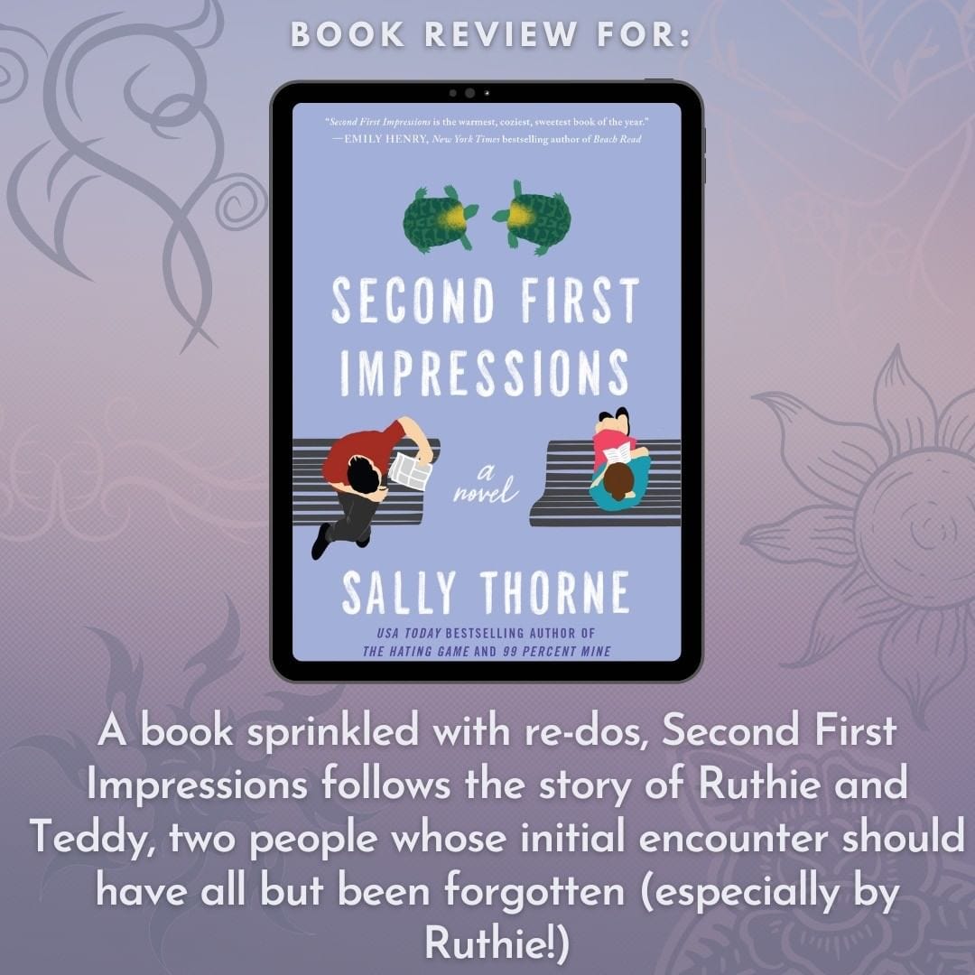 Book Review for Second First Impressions | Medium