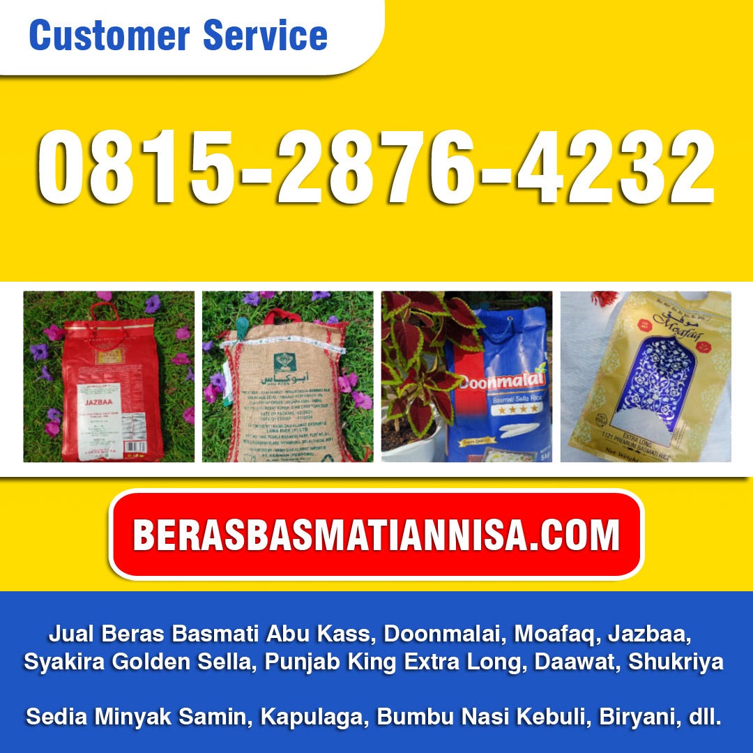 FAST RESPON 081528764232 Jenis Beras Basmati Untuk Diet by Jual Beras