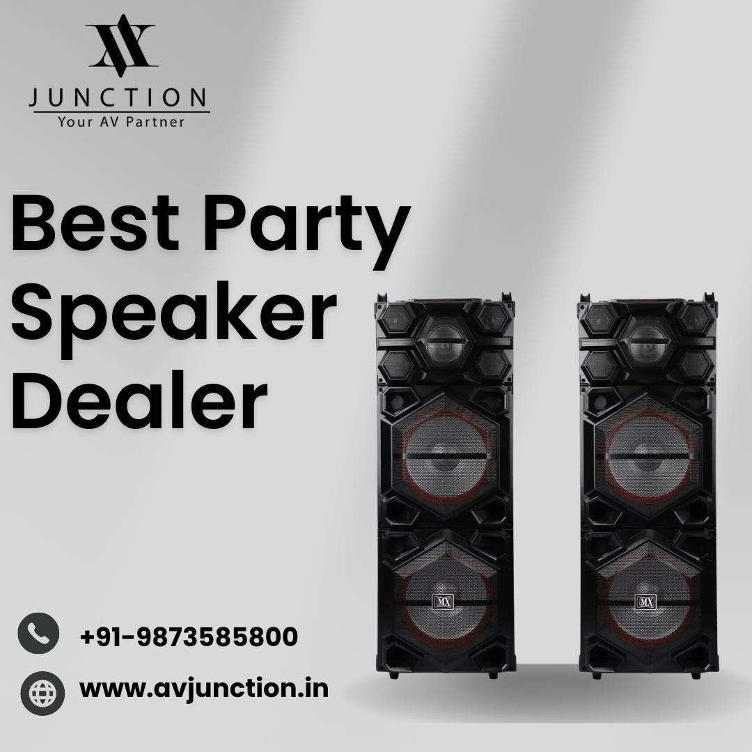 Best Party Speaker Dealer AV Junction Medium